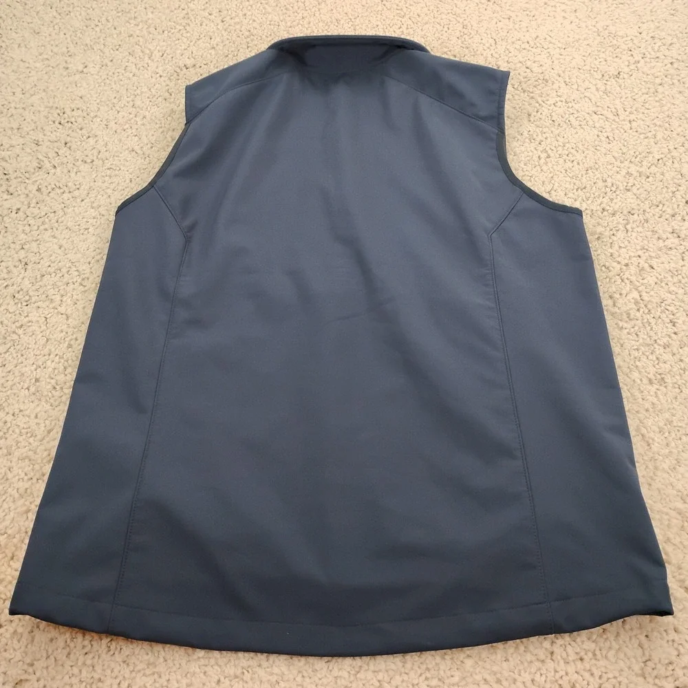 Helly Hansen Vest Mens Large Blue Paramount Soft Shell Jacket Hiking Beach Navy
